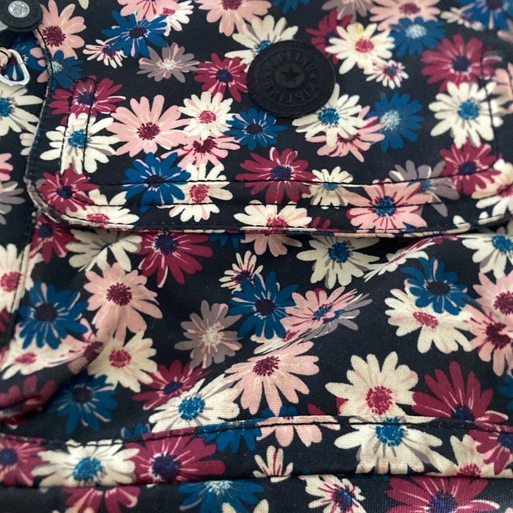 Kipling Backpack, Floral, Multi-Pocket - image 2